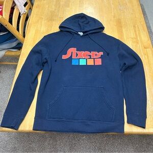 Vintage Philadelphia 76ers City Edition Sweatshirt Delta Fleece Men’s Size L